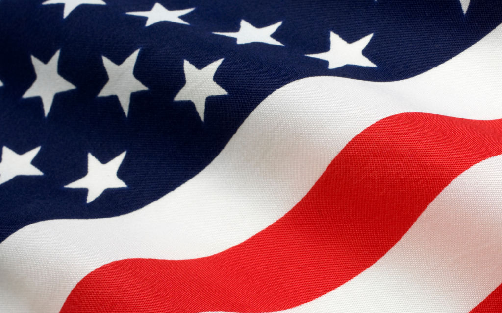U.S. Flag, United States of America, Stars and Stripes